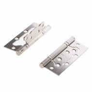 Петля ASTEX AT-Hinge BN накладная 105x100x63x2 мм сатин/хром универсальная 2 шт.