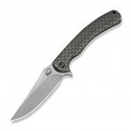 Ніж складаний Weknife Dracarys, (9.1 см) Böhler M390 / титан 6AL4V сірий WE25061B-1