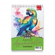 Скетчбук для акварели Аркуш А5, спіраль, 25 арк, 200г/м, дизайн в асортименті