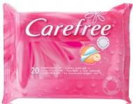 Вологі серветки Carefree для інтимної гігієни Ромашка 20 шт.