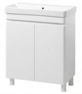 Тумба напольная ScandiSPA INGRID ТН-1 70 белый глянец с умывальником VIVACE mini