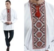 Вышиванка Эдельвика белый р. 54 408-16/09