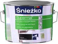 Эмаль Sniezka масляно-фталевая Supermal RAL 9005 черный глянец 2,5 л