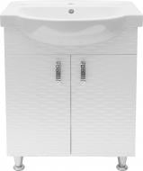 Тумба напольная Сансервіс 3D с умывальником Акцент 65