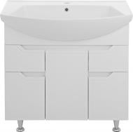 Тумба напольная Мойдодыр Комфорт с умывальником Nova-85