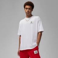 Футболка Nike M J FLT ESS OVRSZ SS CREW DZ7313-100 р.2XL белый