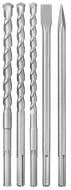Набор буров и зубил KWB SDS-max 18x240 мм 400 мм 5 шт. 194005