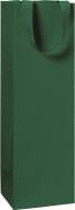 Пакет подарочный One Colour dark green 11x10,5x36 см STEWO