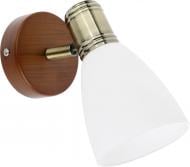 Спот Victoria Lighting 1x40 Вт E14 латунь NIKA/PL1