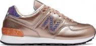 Кроссовки женские зимние New Balance WL574NRG р.39 желтые