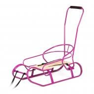 Санчата Vitan "Експрес" фуксія, ручка + спинка