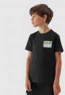 Футболка 4F TSHIRT M0800 4FJAW23TTSHM0800-20S р.158 черный