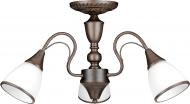Люстра потолочная Victoria Lighting 3xE27 шоколадный Oda/PL3