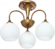 Люстра потолочная Victoria Lighting 3xE27 ржавчина Jade/PL3