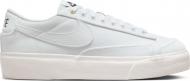 Кеди жіночі демісезонні Nike W BLAZER LOW PLATFORM CNVS DV7475-100 р.40,5 білі