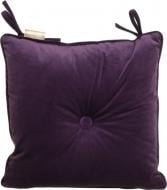 Подушка на стул Велюр 40х40 см фиолетовый La Nuit