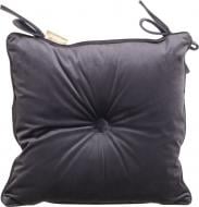 Подушка на стул Велюр 40х40 см темно-серый La Nuit