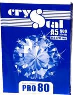 Папір офісний CRYSTAL A5 80 г/м білий 500 аркушів