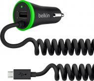 Автомобільний зарядний пристрій Belkin Boost Up 3.4А Black (F8M890bt04-BLK)