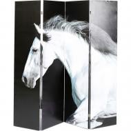 Ширма KARE Design Beauty Horses 1800x30xчерно-белый