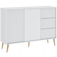 Комод Intermeble BARCELONA 2д3ш 1350x980x400 мм золотой/белый