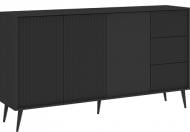 Комод Intermeble BARCELONA 3д3ш 1790x980x400 мм антрацит/антрацит
