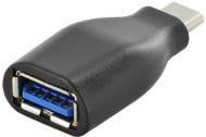 Адаптер Digitus USB Type-C – USB Af чорний (AK-300506-000-S)