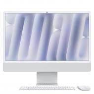 Моноблок Apple iMac М4 4.5К 10‑ядер GPU 512GB 24" (MWUV3UA/A) silver