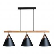ВИТРИНА! Подвес Светкомплект LOFT RL 1000 D-260 leather WD 3x40 Вт E27 черный