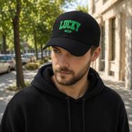 Кепка LOGOS-Tac с принтом LUCKY 03-04-00-0043 L [019] Black