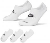 Шкарпетки Nike EVERYDAY PLUS CUSHIONED DN3314-100 р.38-42 білий 3 пари шт.