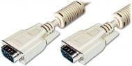 Кабель Digitus VGA 10 м бежевый (DK-310103-100-E)