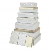 Коробка подарочная Buromax 19x13,5x6 см белая
