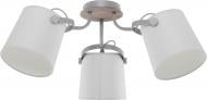 Люстра стельова TK Lighting CLICK GRAY 3xE27 сірий 1263