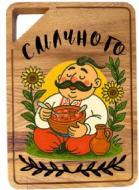 Доска сувенирная 4PROFI с УФ-печатью Вкусного (дуб) 29x20 см