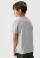 Футболка 4F TSHIRT M0797 4FJAW23TTSHM0797-27M р.140 сірий