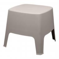 Табурет пластиковый Prosperplast 42x48,5x48,5 см серо-бежевый