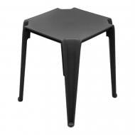 Стілець Prosperplast 46,5x39,6x39,6 см графіт Стілець Prosperplast 46,5x39,6x39,6 см графіт