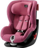 Автокресло Britax-Romer King II Black Series розовый wine rose 2000027561