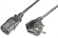 Кабель Digitus IEC C13 – Schuko 1.8 м черный (AK-440109-018-S)