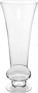 Ваза стеклянная Wrzesniak Glassworks Ray 70 см прозрачная 17-7633B