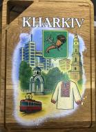 Доска сувенирная 4PROFI с УФ-печатью Харьков №2 (дуб) 29x20 см