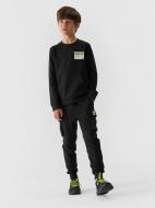 Світшот 4F SWEATSHIRT M631 4FJAW23TSWSM631-20S чорний Світшот 4F SWEATSHIRT M631 4FJAW23TSWSM631-20S чорний