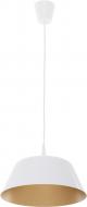 Підвіс TK Lighting Rossi 1x60 Вт E27 білий із золотистим 1704 Підвіс TK Lighting Rossi 1x60 Вт E27 білий із золотистим 1704