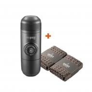 Кавоварка портативна Wacaco Minipresso GR WMINIGR_WBT2_set