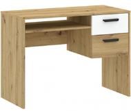 Стол письменный Intermeble BASIC TWO 2ш 750х1000х500 мм белый/дуб артизан