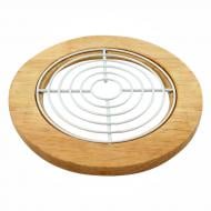 Подставка под горячее Arino Bamboo 18х18х1,2 см белая 73833