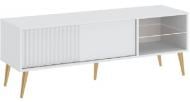 Тумба под ТВ Intermeble BARCELONA 1д 1350x480x400 мм золотой/белый