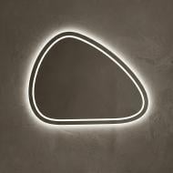 Зеркало ART-COM с фронтально-фоновой LED-подсветкой 600х800 мм фигурное без сенсорной кнопки