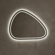 Зеркало ART-COM с фронтально-фоновой LED-подсветкой 600х800 мм фигурное с сенсорной кнопкой (с выключателем)